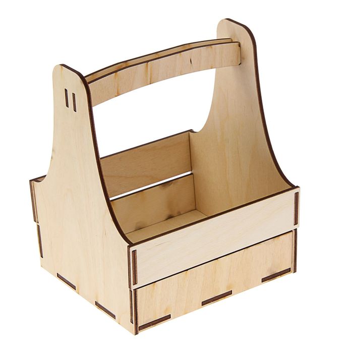 Заготовка для декупажа "Корзинка пасхальная" 16 х 16 см