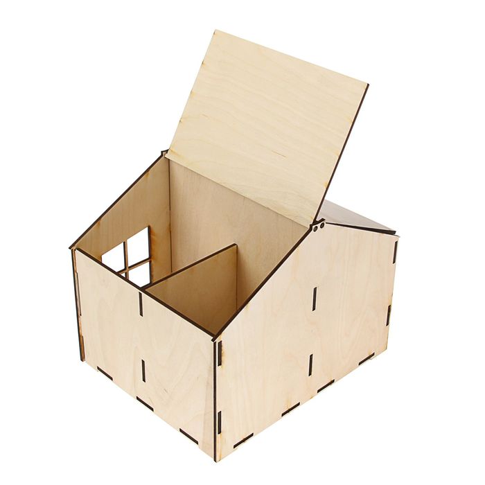 Заготовка для декупажа "Чайный домик" 25 х 20 х 17 см