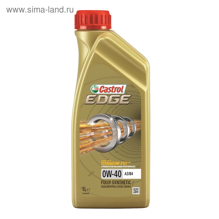 фото Масло моторное castrol edge titanium 0w-40 a3/b4, 1 л