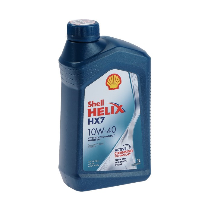 Масло моторное Shell Hellix Diesel HX7 10W-40, A3/B3/B4, п/с, 1 л 550040312