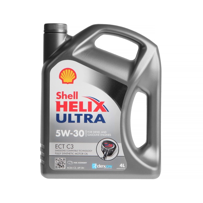 цена Масло моторное Shell Helix Ultra ECT C3 5W-30, 4 л 550042847