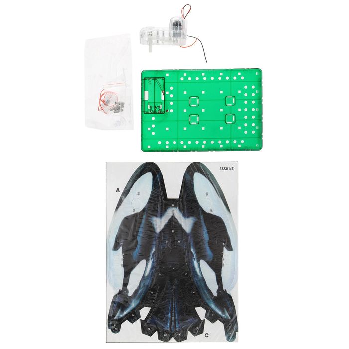 Электронный 3D-конструктор «Морской кит»