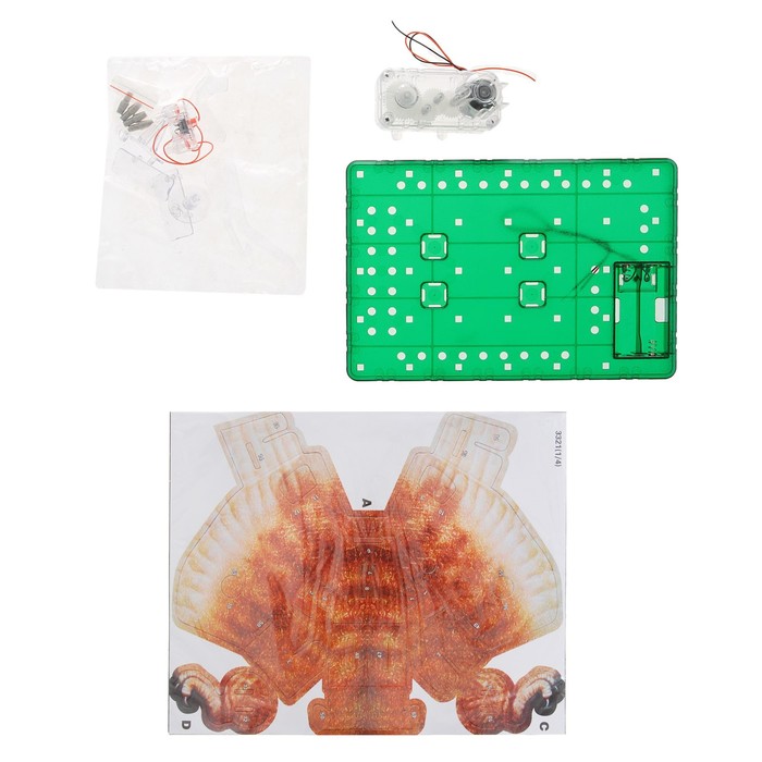 Электронный 3D-конструктор «Тираннозавр»