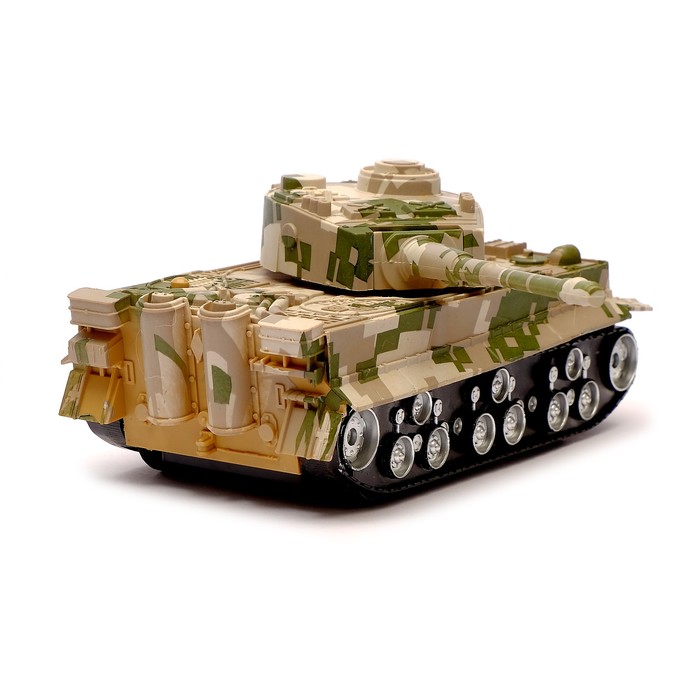 Танк радиоуправляемый "Тигр", масштаб 1:32, свет и звук, цвета МИКС