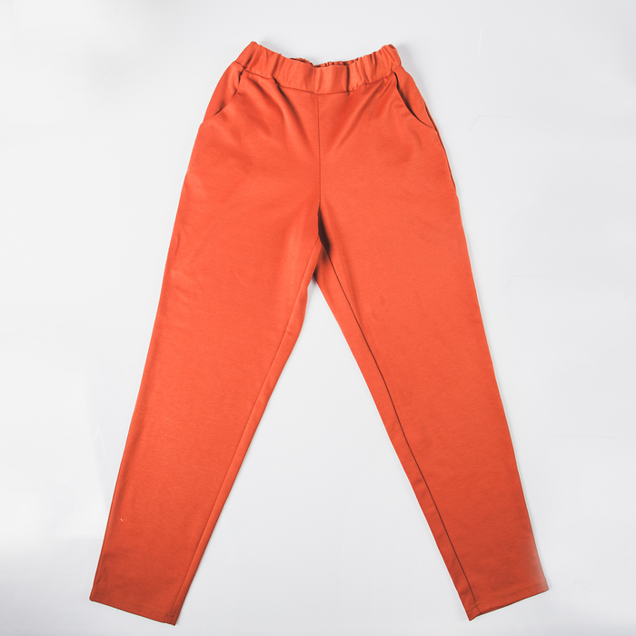 Брюки, размер 46, рост 164 см, цвет кирпичный (арт. 4730)