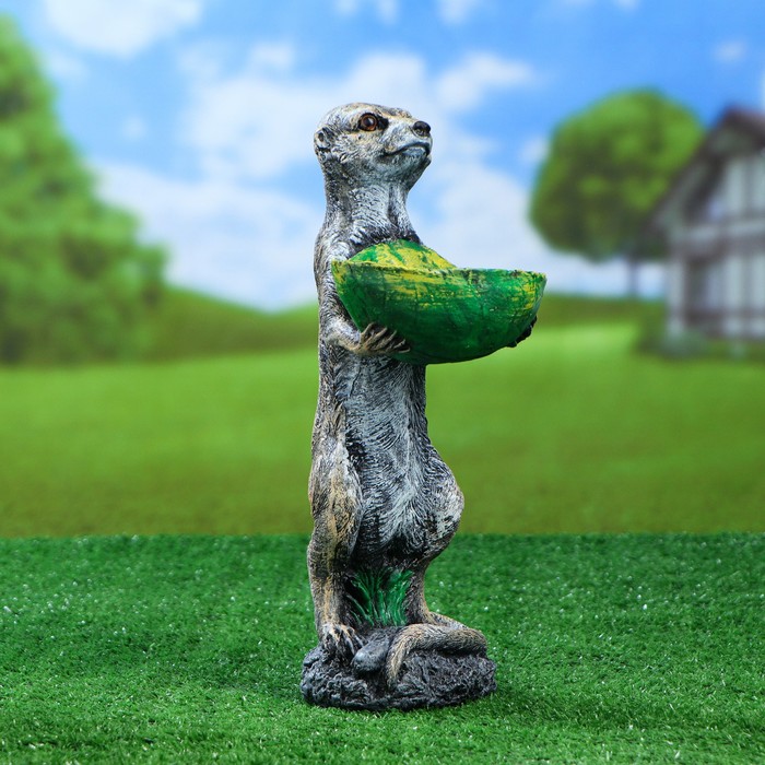 Садовая фигура "Парочка сурикатов"