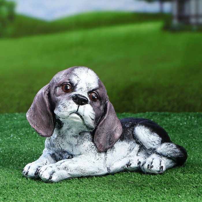 Садовая фигура "Бигль" микс