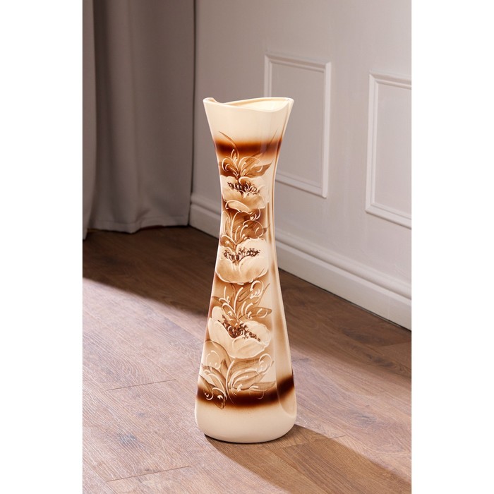 Ваза напольная "Александра" жемчуг, микс