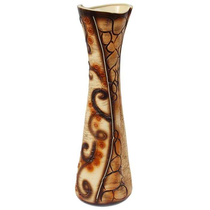 Ваза напольная "Александра" абстракция, микс