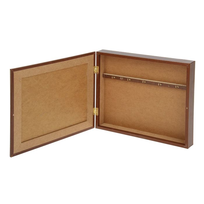 Ключница "Домик в летнем лесу" орех