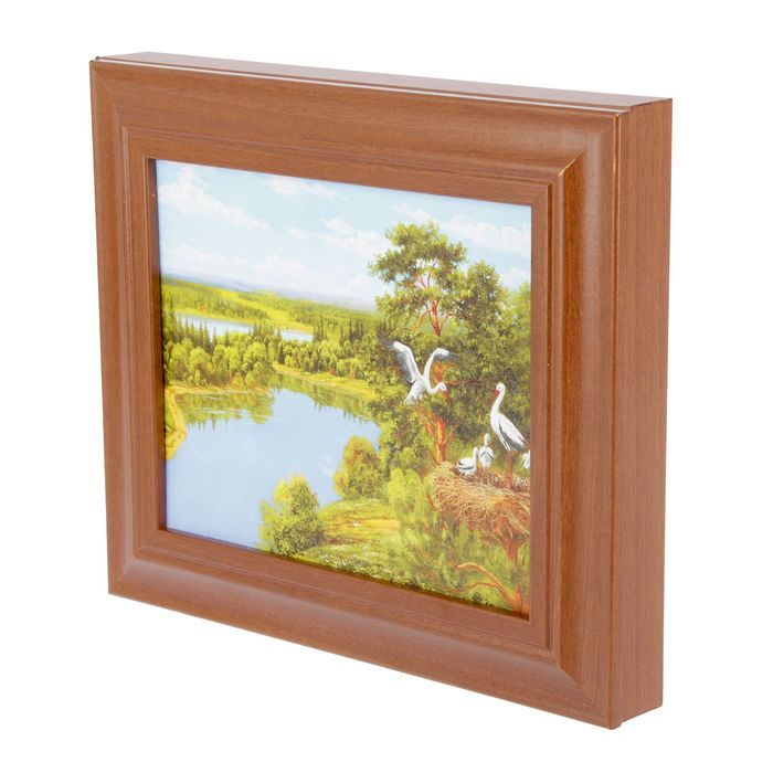 Ключница "Река" орех