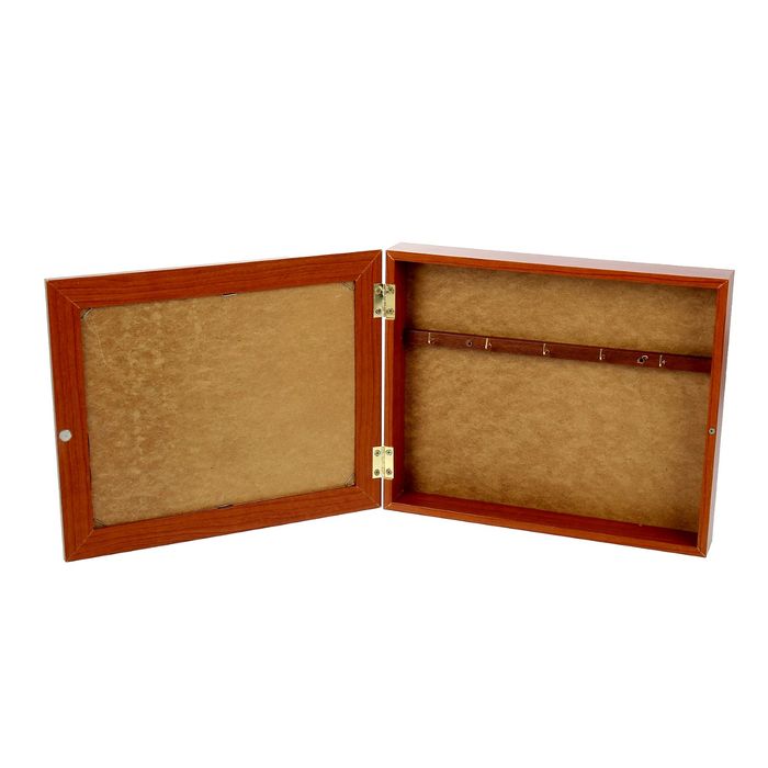 Ключница "Букет сирени" орех