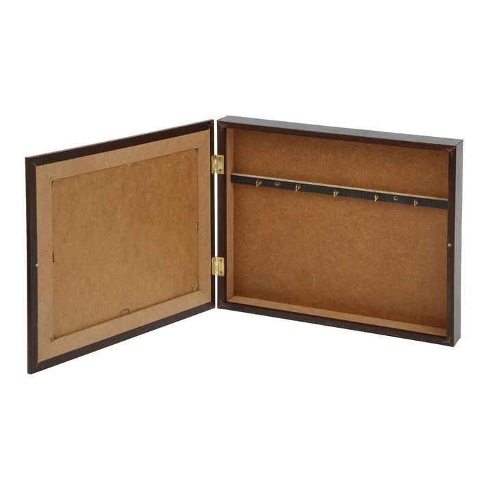 Ключница "Корзина цветов" венге