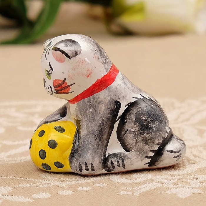 Сувенир «Ангел-колокольчик», 5×5×9,5 см, ярославская майолика