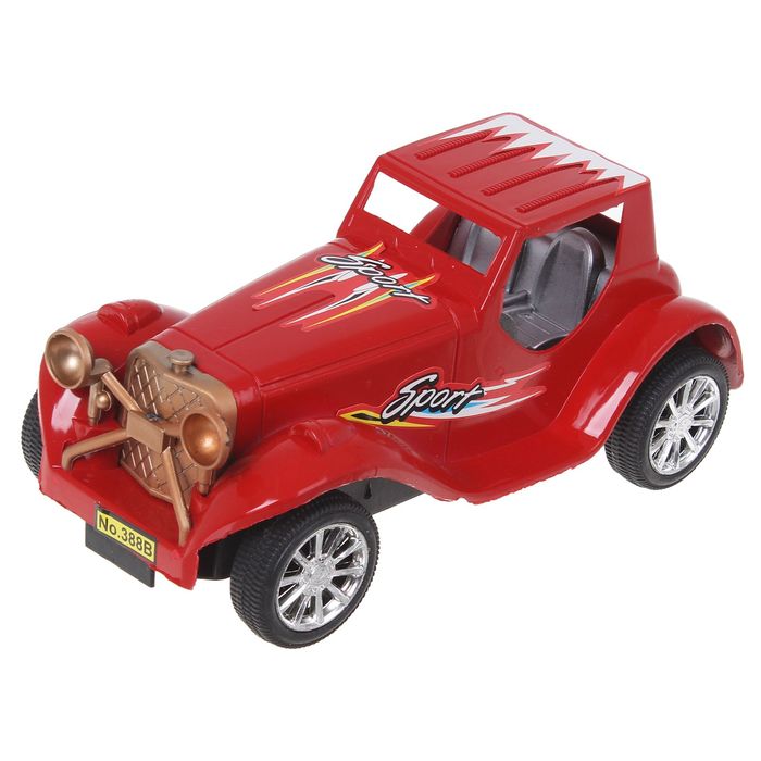 Машина инерционная "Ретро", цвета МИКС, в пакете