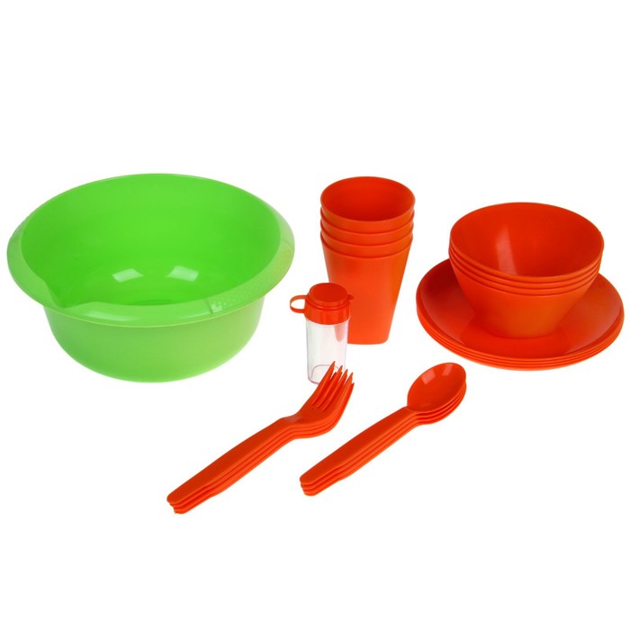 Набор для пикника Picnic mini, цвет мандарин