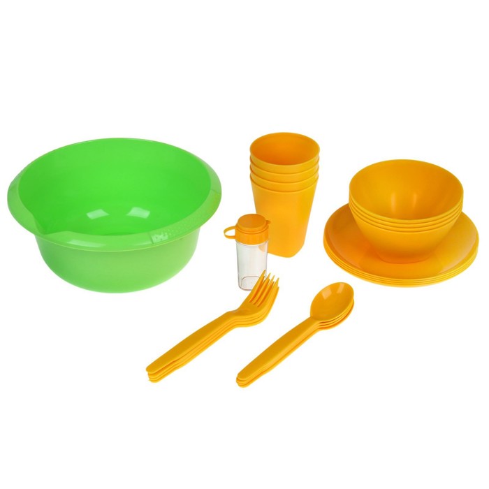 Набор для пикника Picnic mini, цвет солнечный