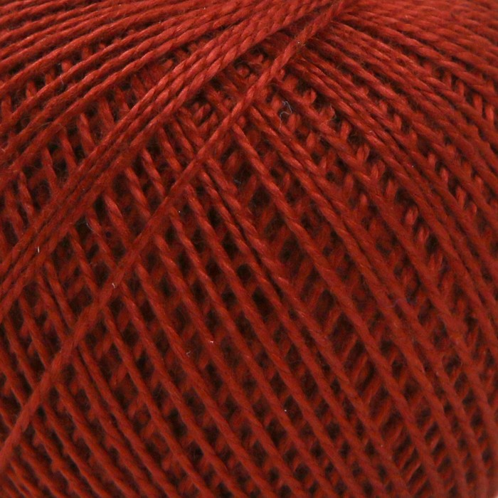 Нитки вязальные "Ирис" 150м/25гр 100% мерсеризованный хлопок цвет 5610