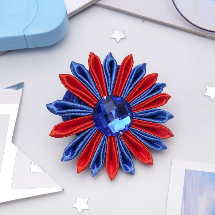 Бант для девочек "Волшебная ромашка", микс