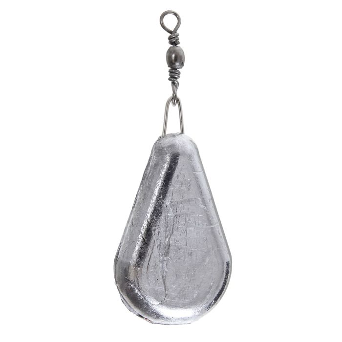 Груз "Ложка" с вертлюгом, вес 55 г (набор 20 шт.)