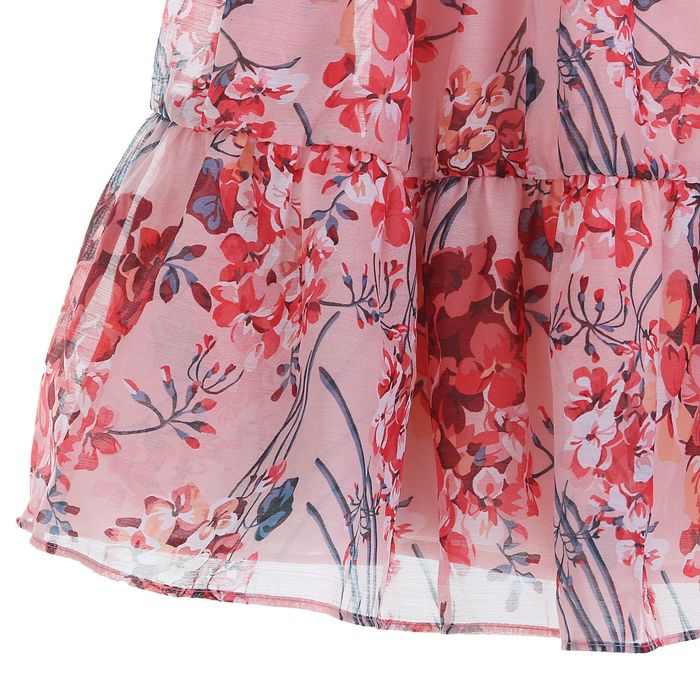 Платье женское, розовый принт, размер 44 (S), рост 170 см (арт. 1611318558)