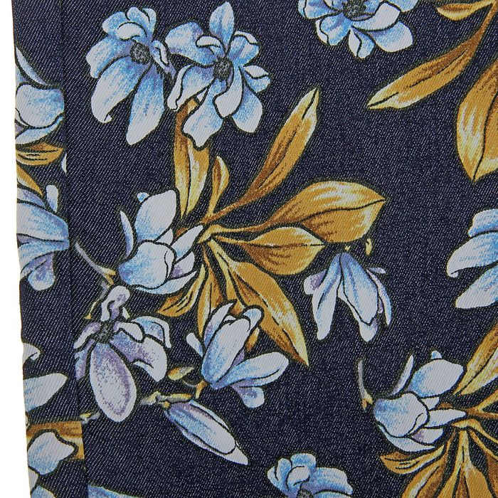 Брюки женские, цвет синий принт, размер 46-48 (L), рост 170 см (арт. 1611300701)