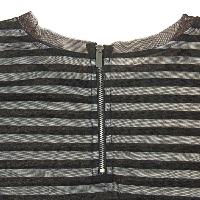 Платье женское, чёрный принт, размер 46-48 (L), рост 170 см (арт. 1611330574)