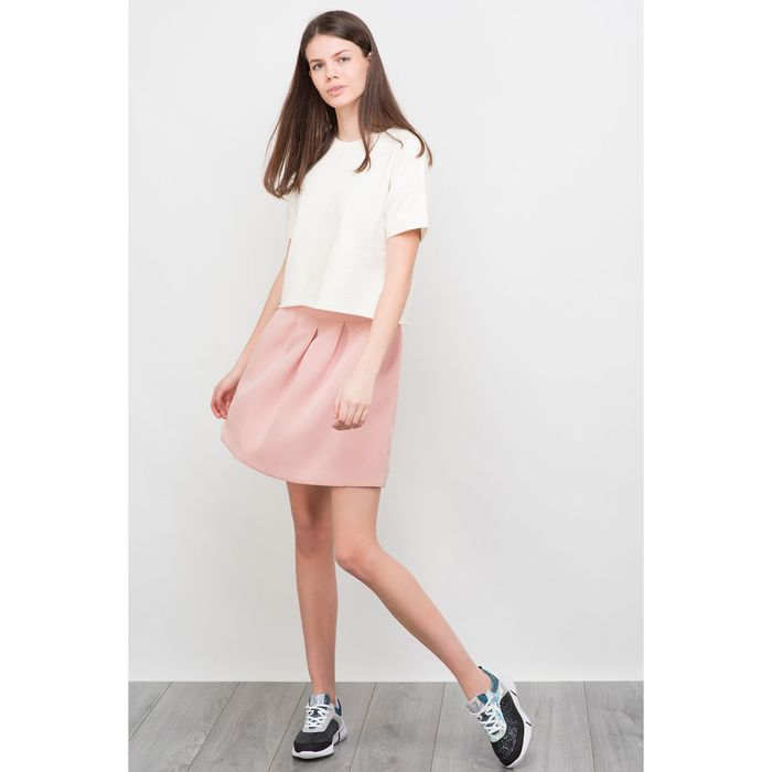 Юбка женская, цвет пудры, размер 46-48 (L), рост 170 см (арт. 1611349208)
