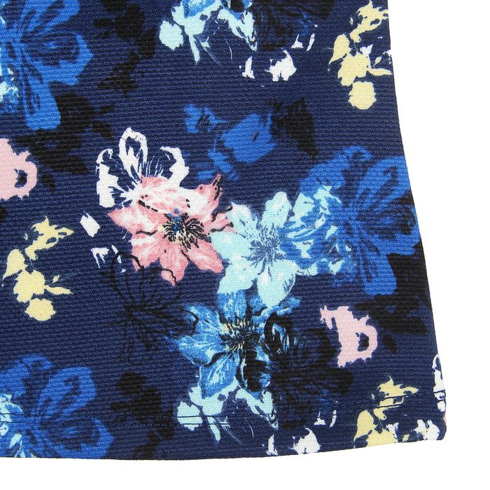 Юбка женская, красный принт, размер 46-48 (L), рост 170 см (арт. 1611235206)