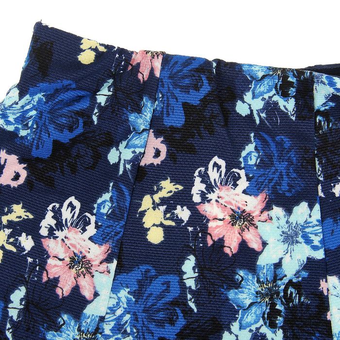 Юбка женская, красный принт, размер 46-48 (L), рост 170 см (арт. 1611235206)