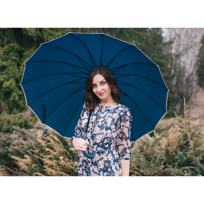 Платье женское, синий принт, размер 42 (XS), рост 170 см (арт. 1611348580)