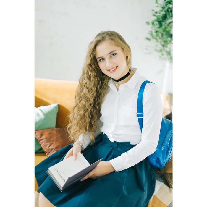 Юбка женская, цвет тёмно-синий, размер 46-48 (L), рост 170 см (арт. 1611301222)