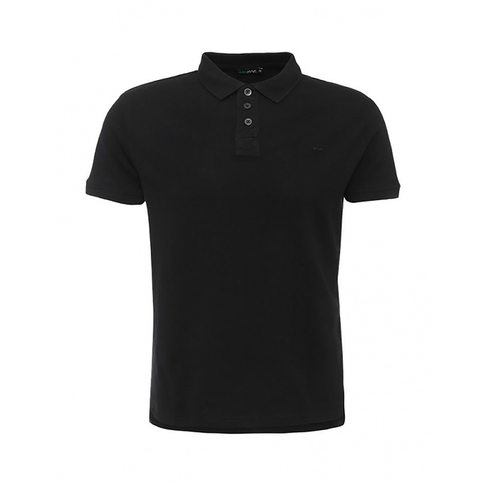 Футболка-поло мужская, цвет чёрный, размер 46 (S), рост 176 см (арт. 619040411)