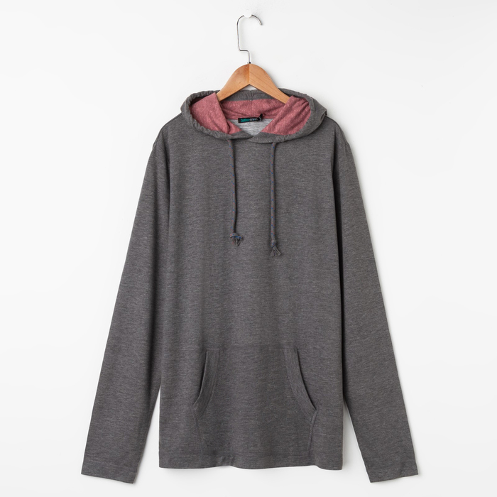 Джемпер мужской, цвет тёмно-серый меланж, размер 44 (XS), рост 176 см (арт. 619039903)