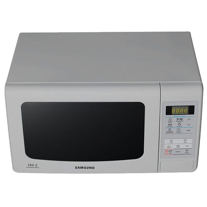 Микроволновая печь Samsung ME83KRS-3, 23 л, 800 Вт, серый