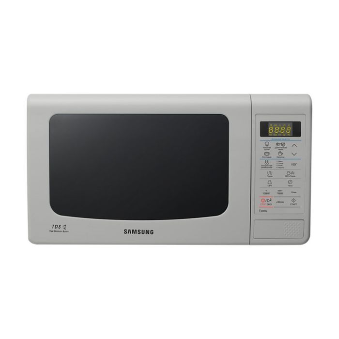 Микроволновая печь Samsung GE83KRS-3, 23 л, 800 Вт, серебристый