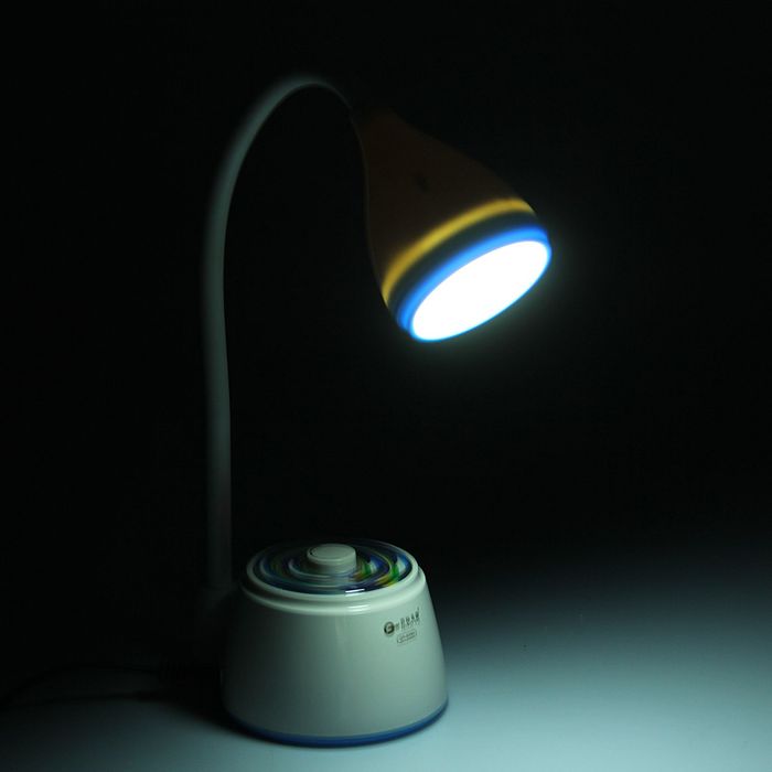 Лампа настольная "Фонарь" 6 диодов МИКС