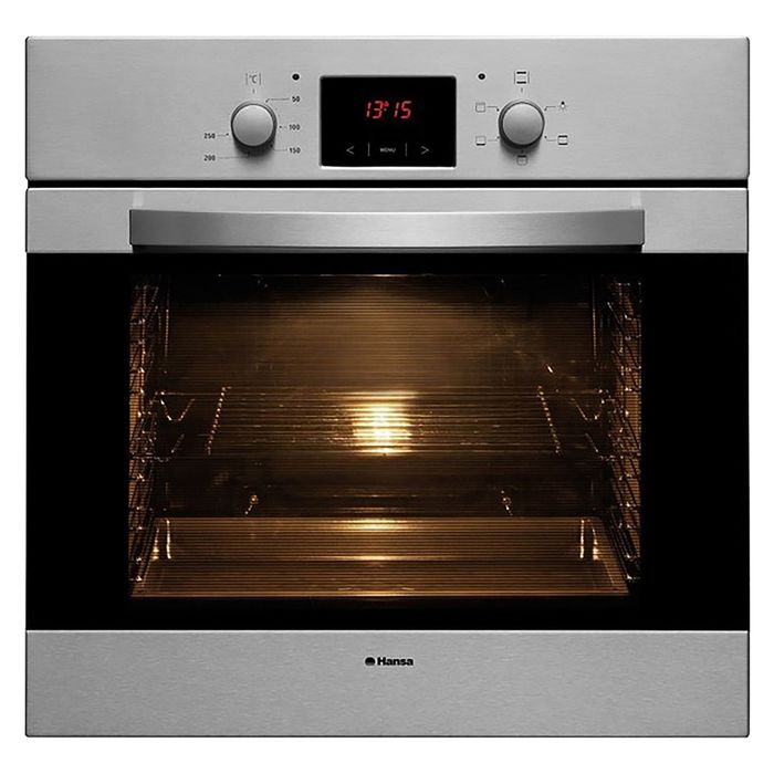 Духовой шкаф Hansa BOEI 62030030, электрический, 66 л,  серебристый
