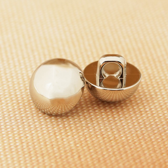 Пуговица, на ножке, 12,5мм, цвет золотистый