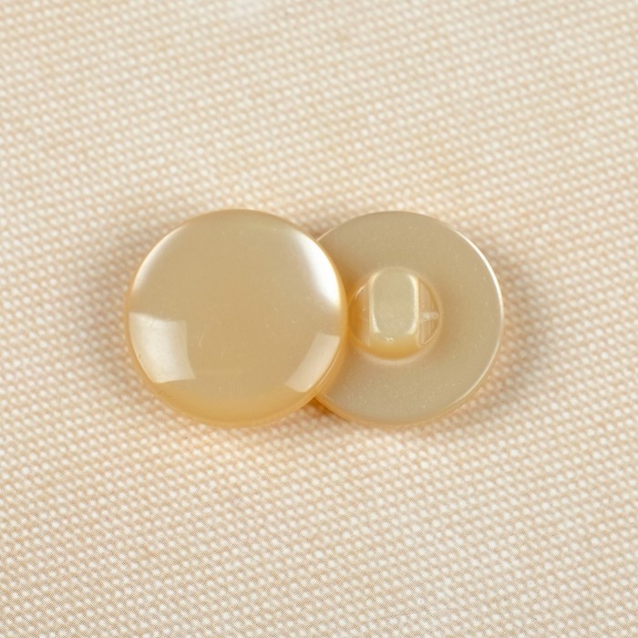 Пуговица, на ножке, 20,5мм, цвет кремовый