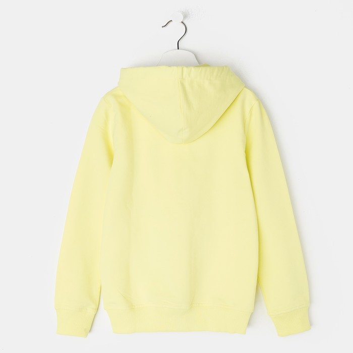 Толстовка для девочки, рост 170 см, цвет желтый (арт. 16-1-55g-46-301-3)