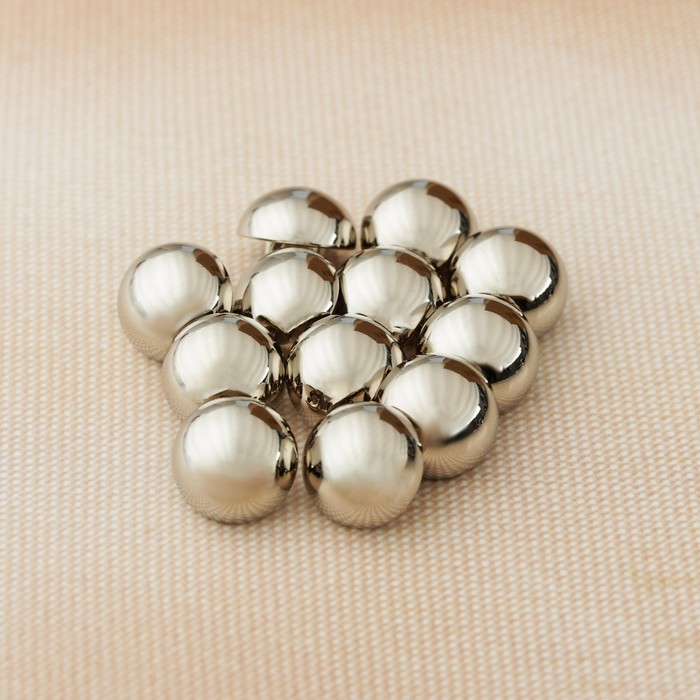 Пуговица, на ножке, 11мм, цвет золотистый