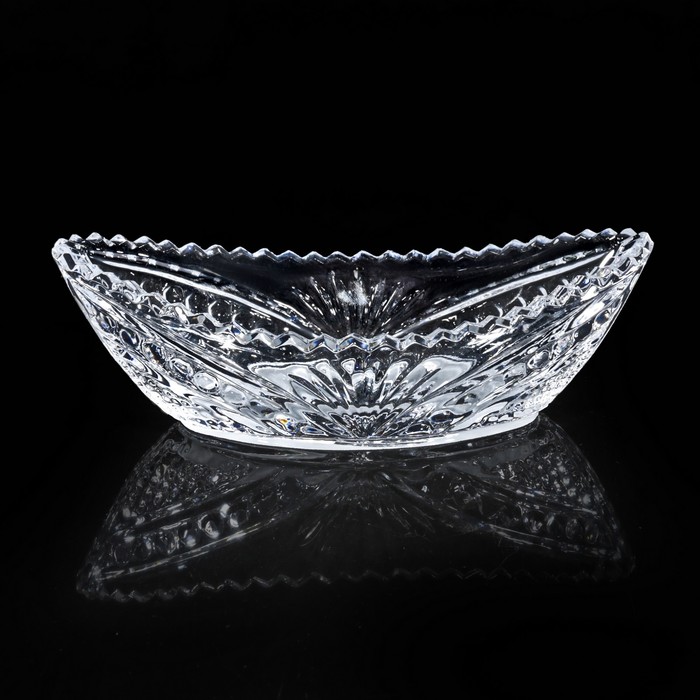 Салатник хрустальный 17,5х7,5х5,5 см, 100 мл