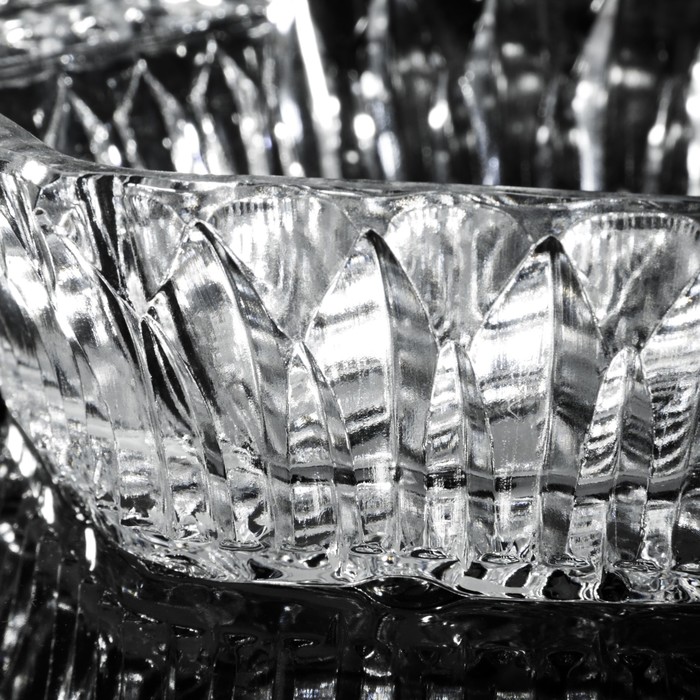 Блюдо под заливное хрустальное 18х16,3х4,6 см 220 мл