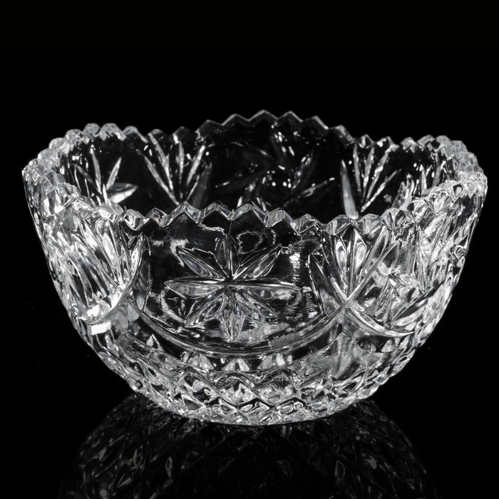 Креманка хрустальная 12,5х6,5 см, 270 мл