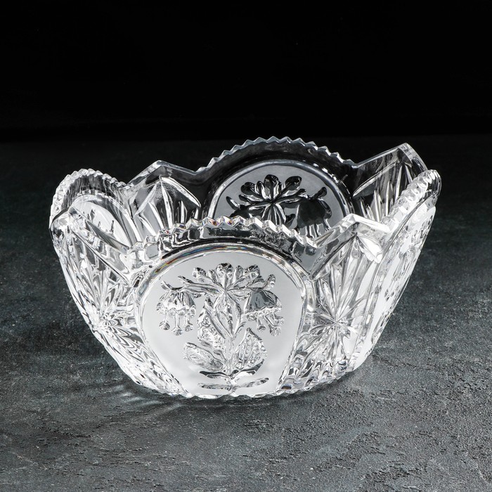 Салатник хрустальный 24х17,5х11 см, 1,5 л