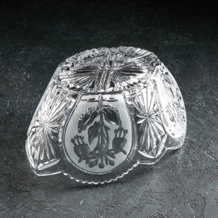 Салатник хрустальный 24х17,5х11 см, 1,5 л