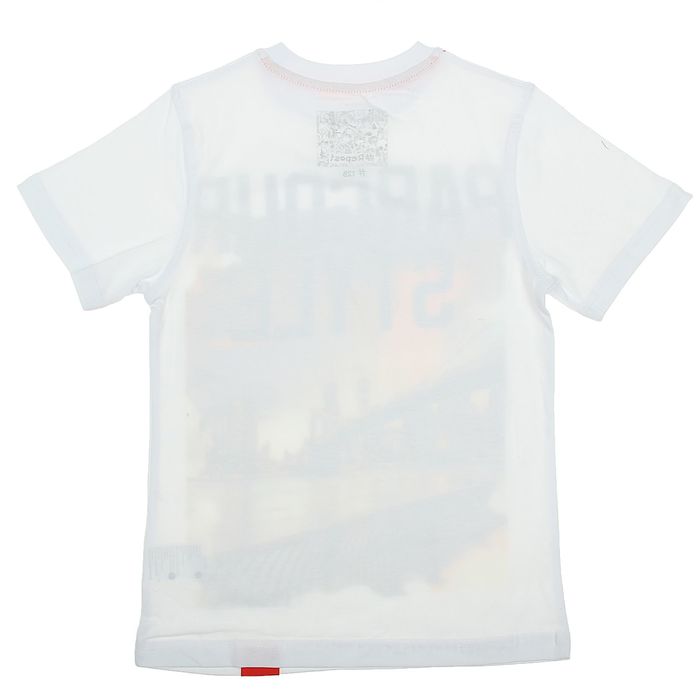 Футболка для мальчика, рост 134 см, цвет белый (арт. 16-1-40b-01-200-1)