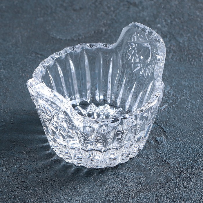 Икорница хрустальная 10х7 см, 80 мл