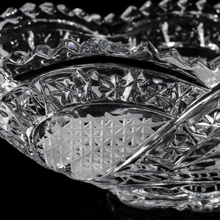 Салатник хрустальный 25х12,5х7,5 см, 1 л